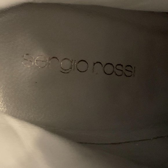 Sergio Rossi Snake Print Stiletto Boots Size 8.5 - Picture 9 of 12